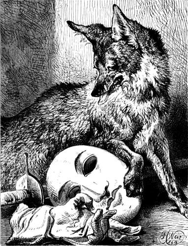 THE FOX AND THE MASK.