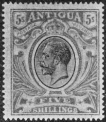 five shillings stamp
