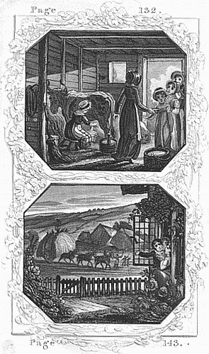 Illustrations from pages 132 and 143.