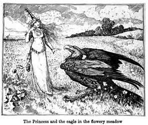 The Princess and the Eagle in the Flowery Meadow