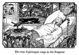 The True Nightingale Sings to the Emperor