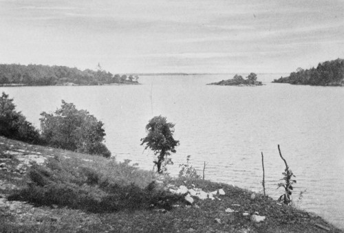 The first of the Thousand Islands near Kingston