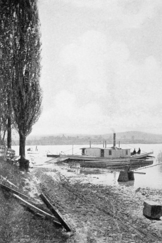 A Lake Champlain ferryboat