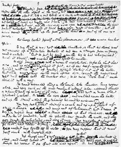 Original manuscript of page 9.