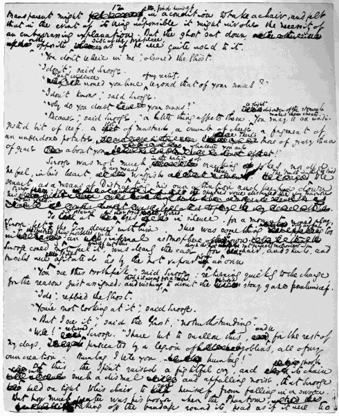 Original manuscript of Page 12.