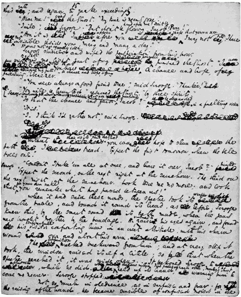 Original manuscript of Page 15.