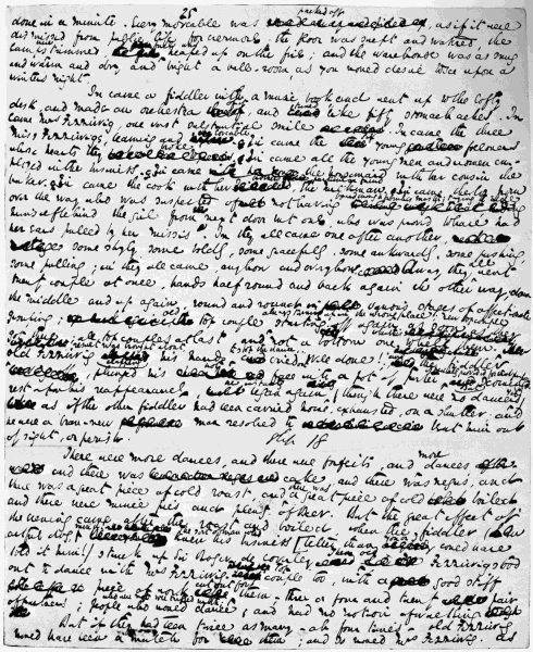 Original manuscript of Page 25.