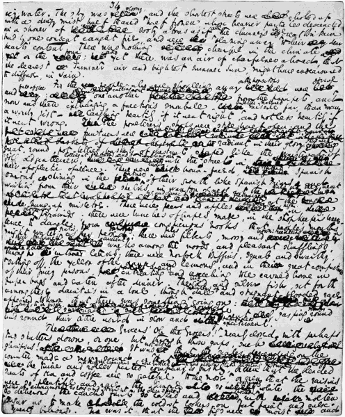 Original manuscript of Page 34.