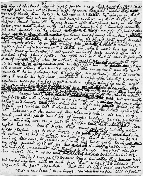 Original manuscript of Page 45.
