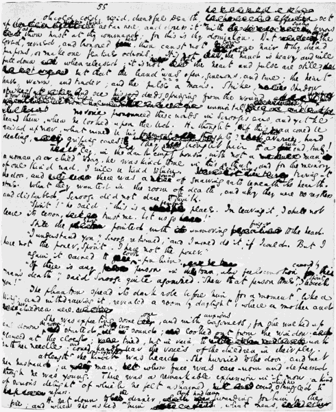 Original manuscript of Page 55.