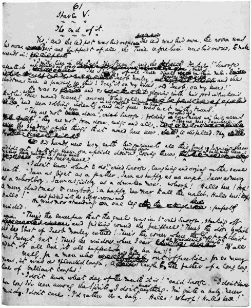 Original manuscript of Page 61.