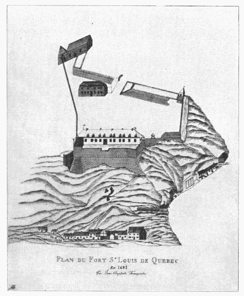 Plan of Fort St. Louis, 1683