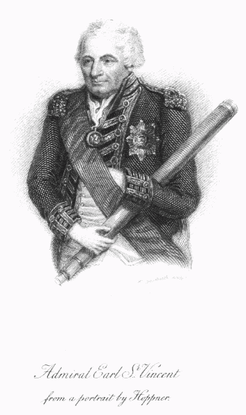 Admiral Earl St. Vincent