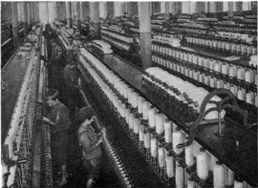 Children Working in the Cotton Factory in a Big City.