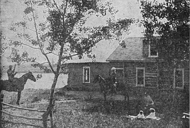 This shows that it is not all work in Western Canada.
There are many spots as beautiful as this, the resort of the sportsman
and pleasure seeker.