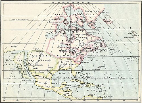 SANSON'S MAP, 1650