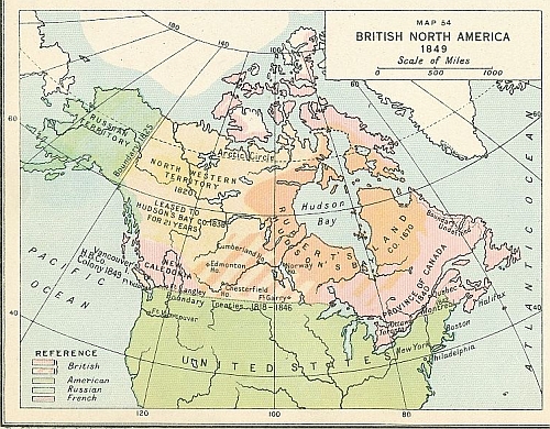 BRITISH NORTH AMERICA 1849