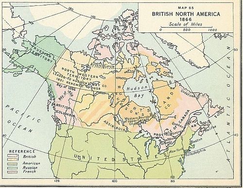 BRITISH NORTH AMERICA 1866