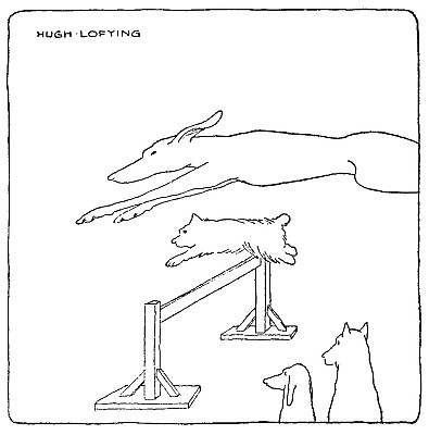 “The leaping contests in the dogs' gymnasium”