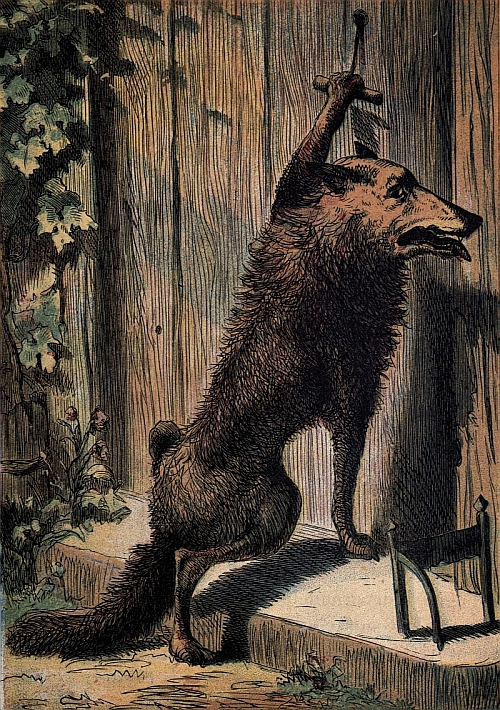 The Wolf soon arrived