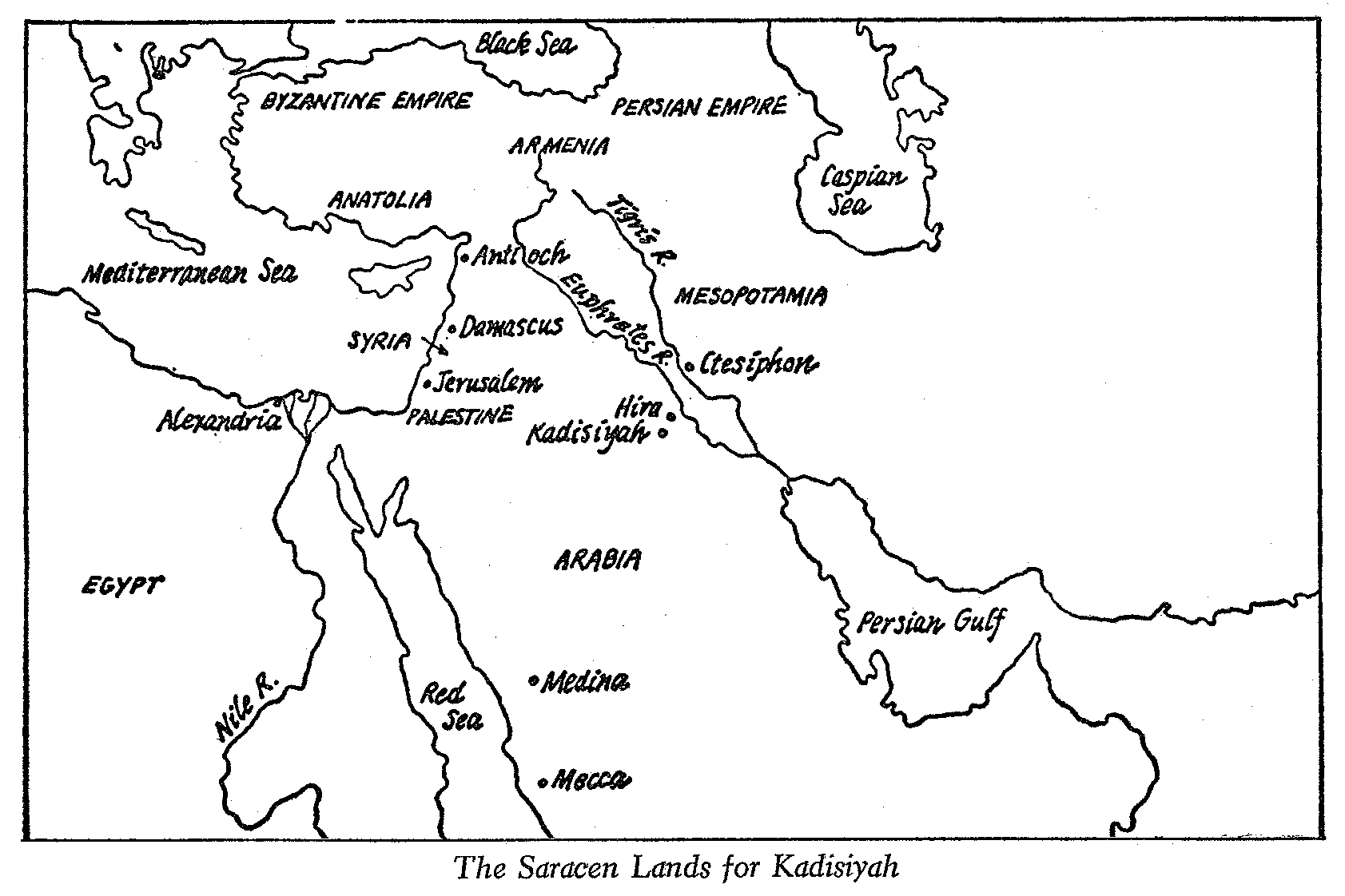 The Saracen Lands for Kadisiyah