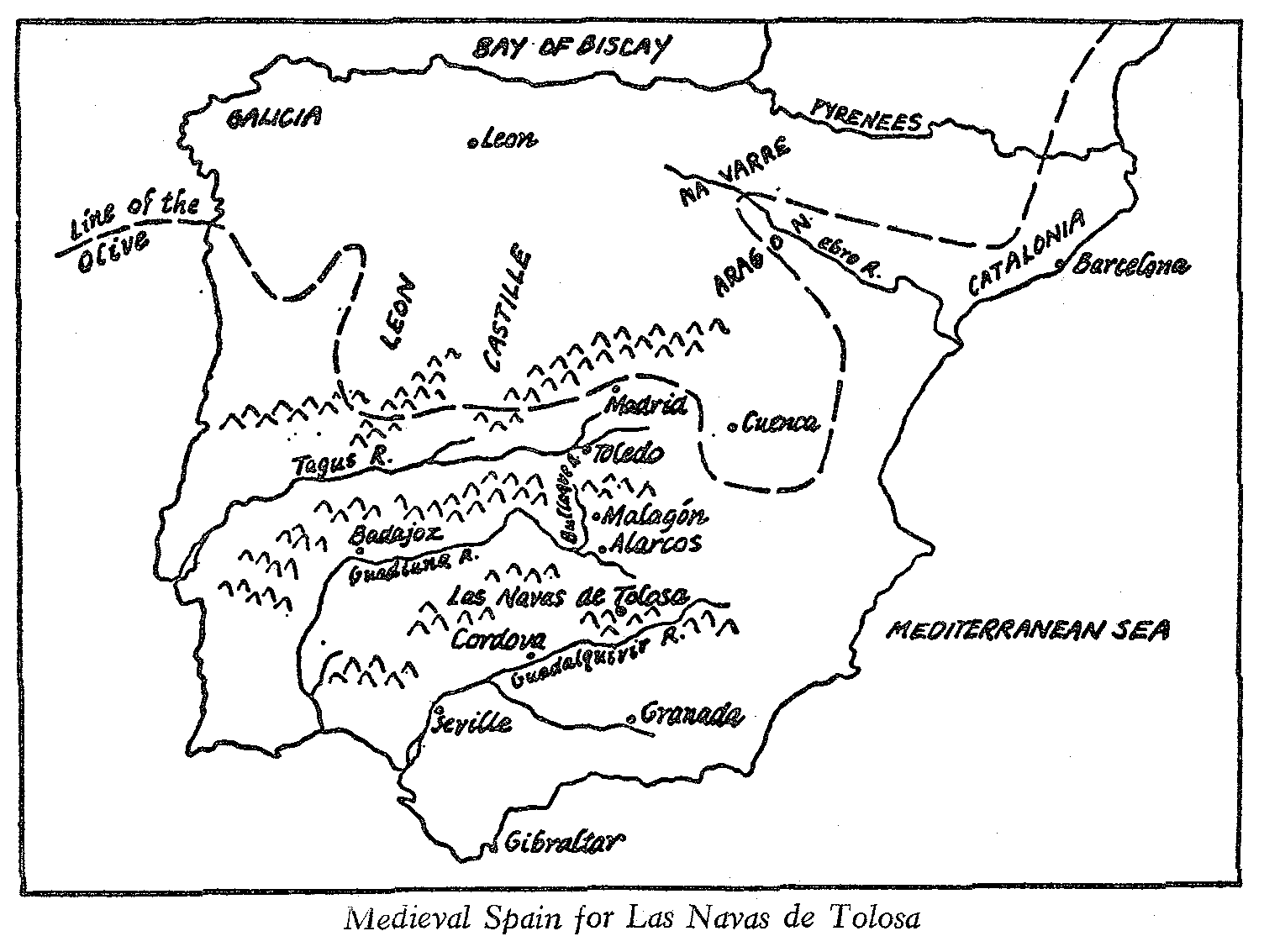Medieval Spain for Las Navas de Tolosa
