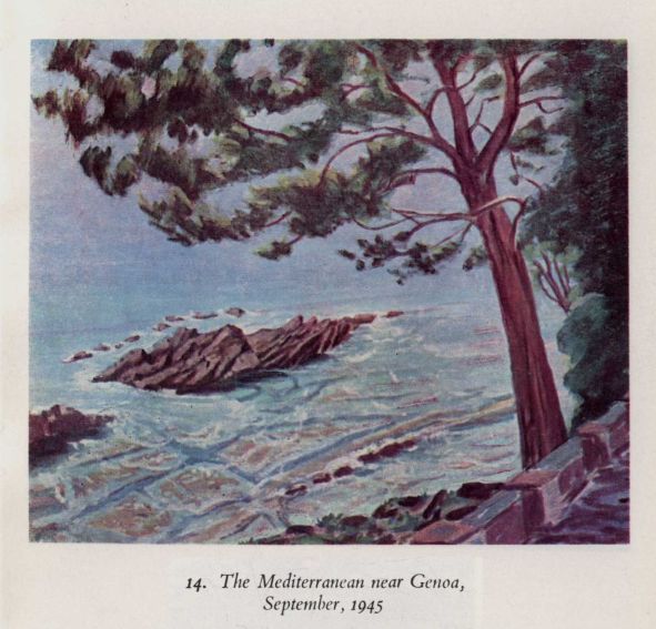 The Mediterranean near Genoa