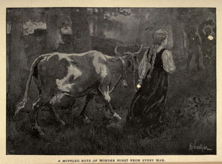 A muffled note of wonder burst from every man