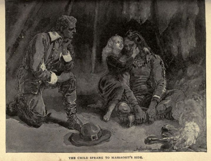 The child sprang to Massaosit's side