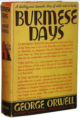 The Distributed Proofreaders Canada Ebook Of Burmese Days By Eric