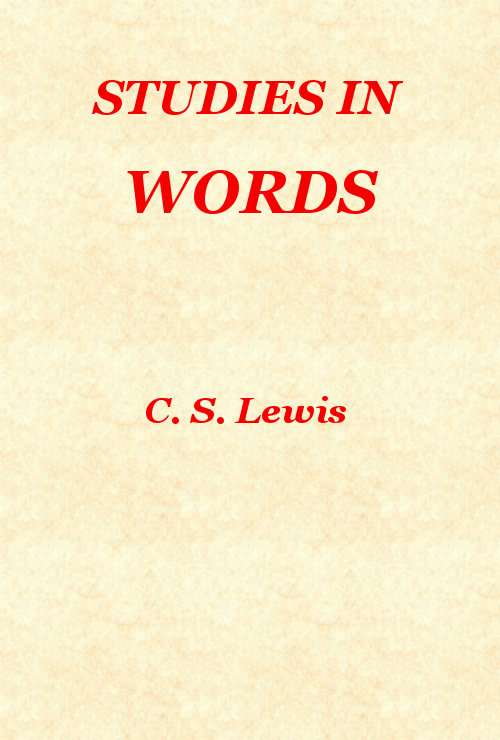 Studies in Words