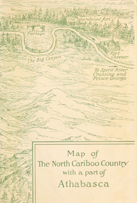 Right half of Map of the North Cariboo Country