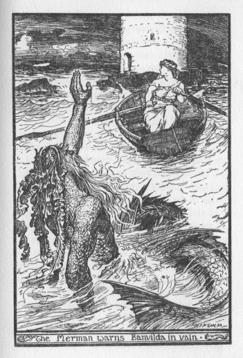 The merman warns Banvilda in vain