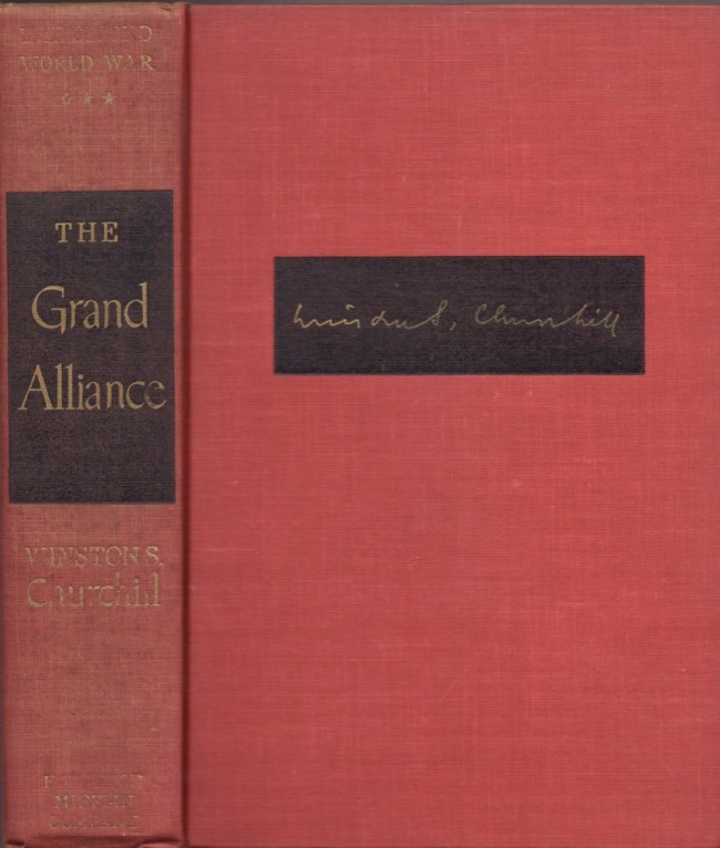 Winston Churchill The Second World War Vol 3 III Grand Alliance 1950 1st Edition 