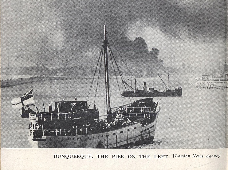 DUNQUERQUE.  THE PIER ON THE LEFT [London News Agency