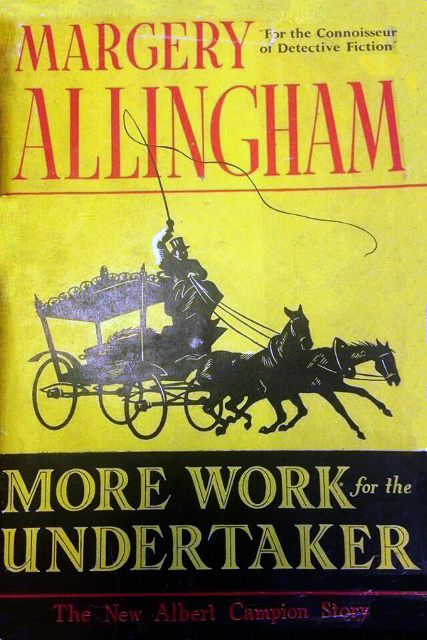 The Distributed Proofreaders Canada eBook of More Work for the Undertaker  by Margery Allingham