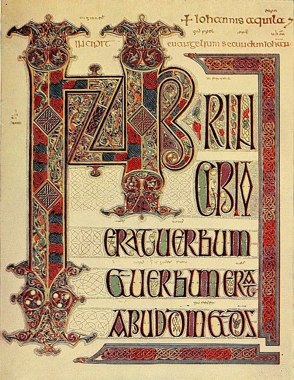 A Page of the Durham Book.