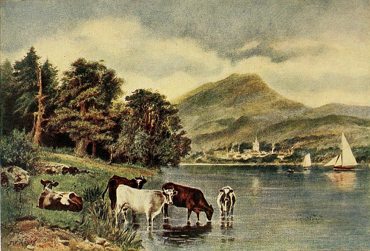 Lake Windermere and Ambleside.