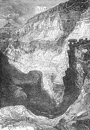 Fig. 30.—Mu-av Cañon, a side gorge