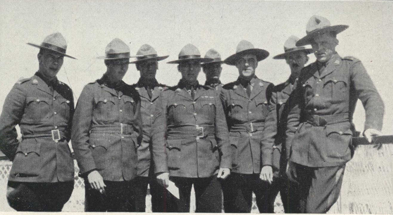 Group of RCMP officers