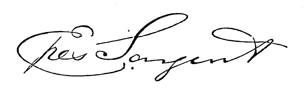 Signature of Epes Sargent