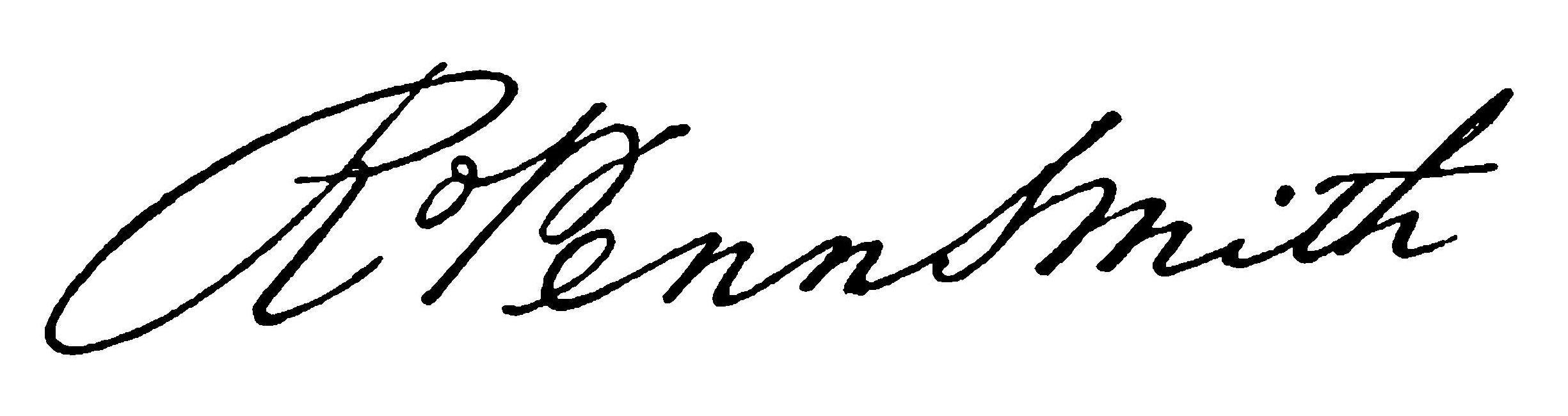 Signature of R Penn Smith