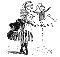 girl with marionette
