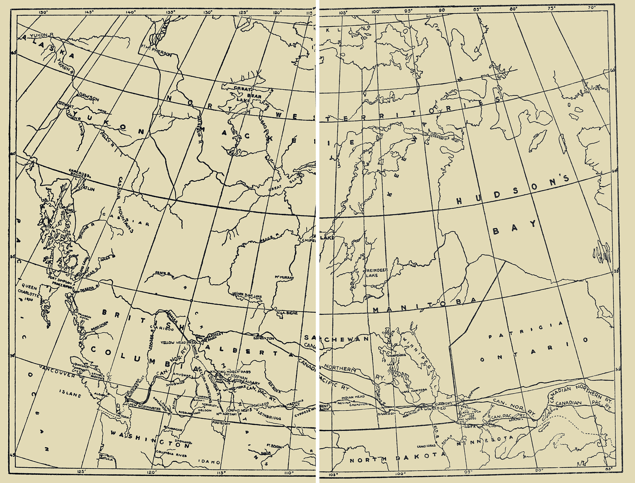 1906 Multi-Colored Wall Size Map of Alaska, Gold Rush Era For Sale