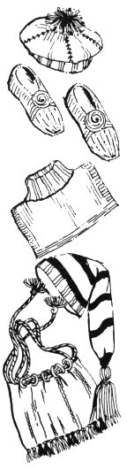 various knit projects