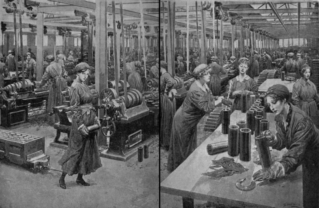 munition workers