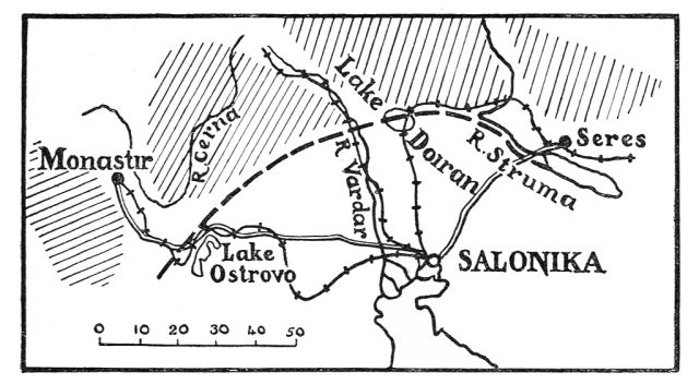 map of salonika