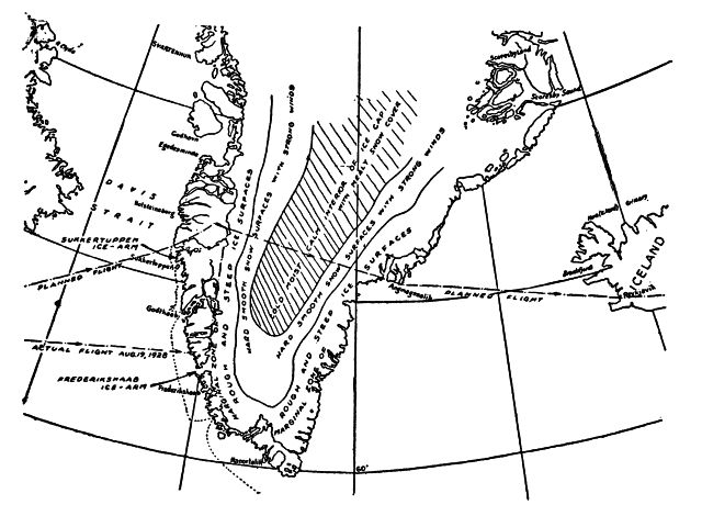 map showing icecap