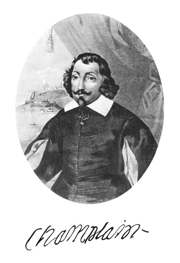 portrait of Champlain
