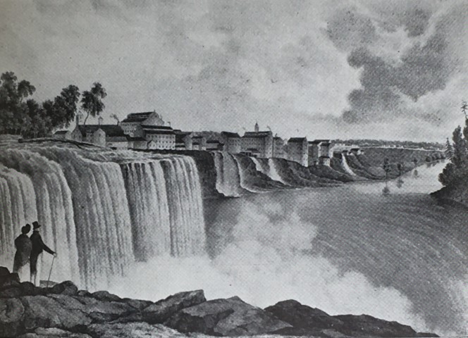 THE UPPER FALLS OF THE GENESEE